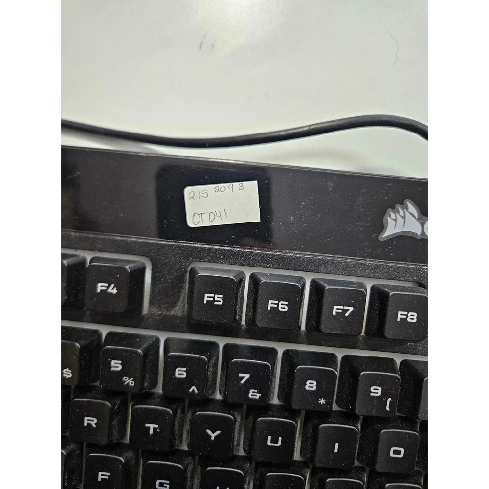 CORSAIR Gaming K55 RGB Wired Keyboard Black Backlit Rainbow‎ Color-Changing